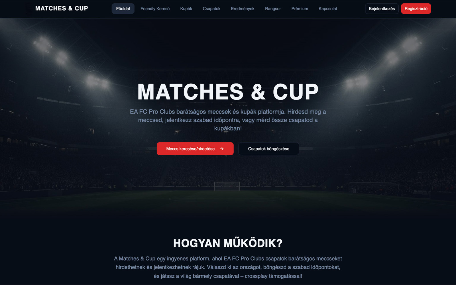 Matches & Cup